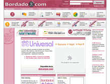 Tablet Screenshot of bordado.com